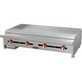 Mvp Group Corporation Sierra Range SRMG-48 - Griddle, 48"W, 4 U-Shaped Burners, 23,000 BTU Each, 3/4" Polished Steel Plate SRMG-48